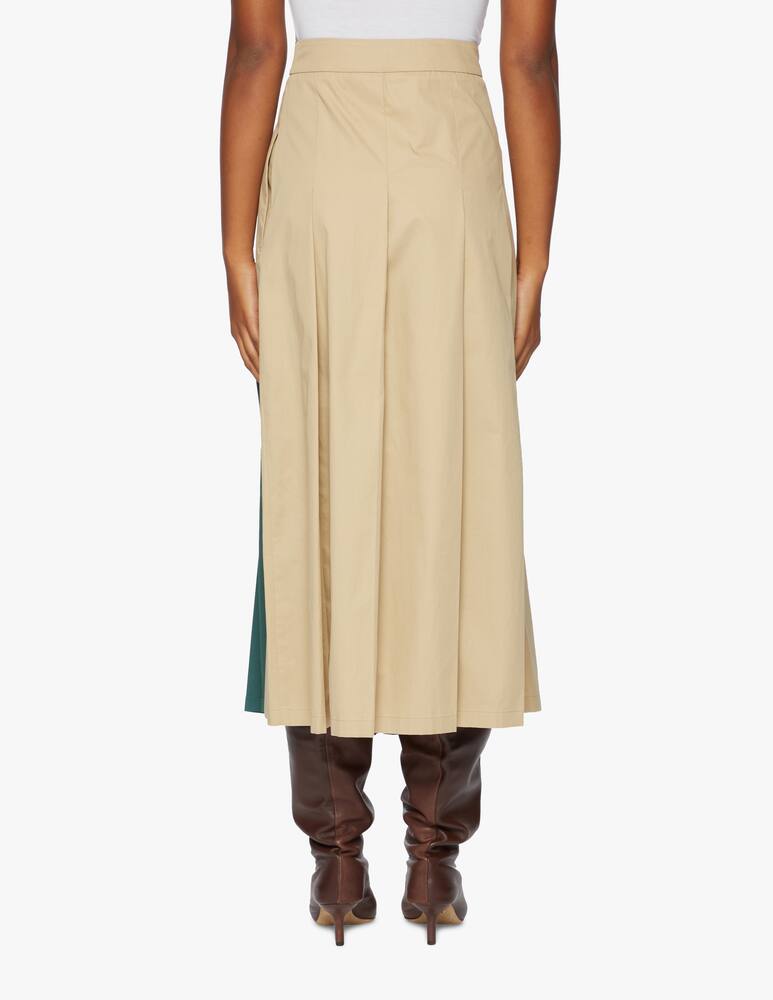 rinascente Weekend Max Mara Brunner skirt with pleated insert