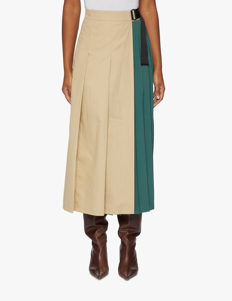 rinascente Weekend Max Mara Brunner skirt with pleated insert
