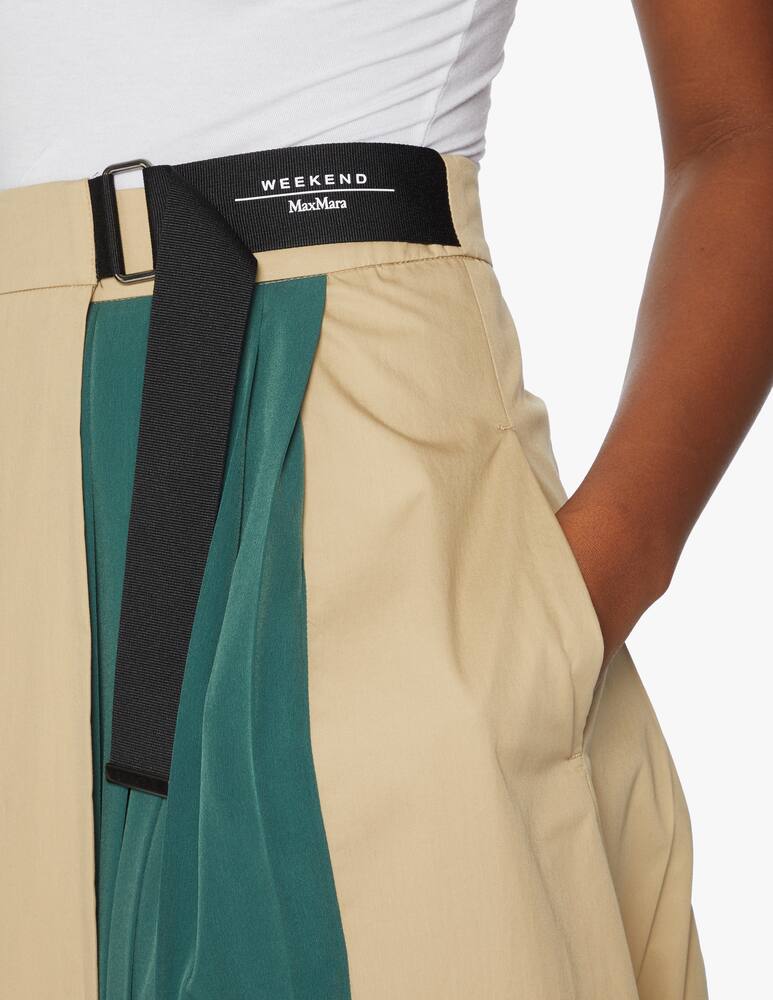 rinascente Weekend Max Mara Brunner skirt with pleated insert