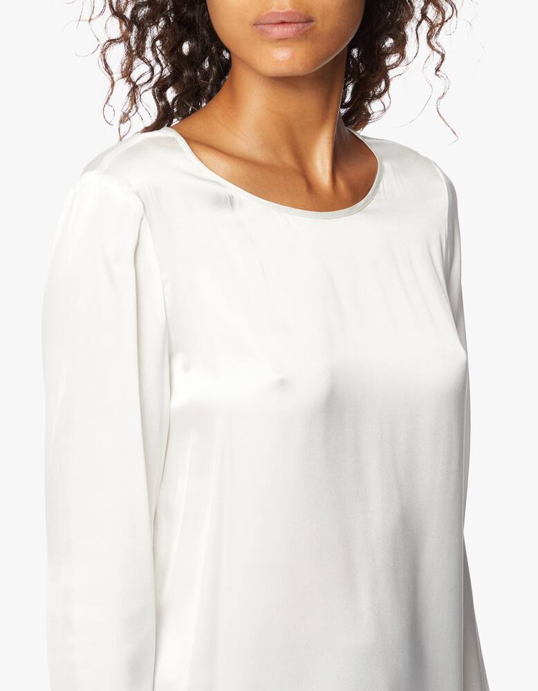 MM by MaxMara Moldava satin stretch blouse Max Mara - picture 9 MM by MaxMara Moldava satin stretch blouse Max Mara - picture 9