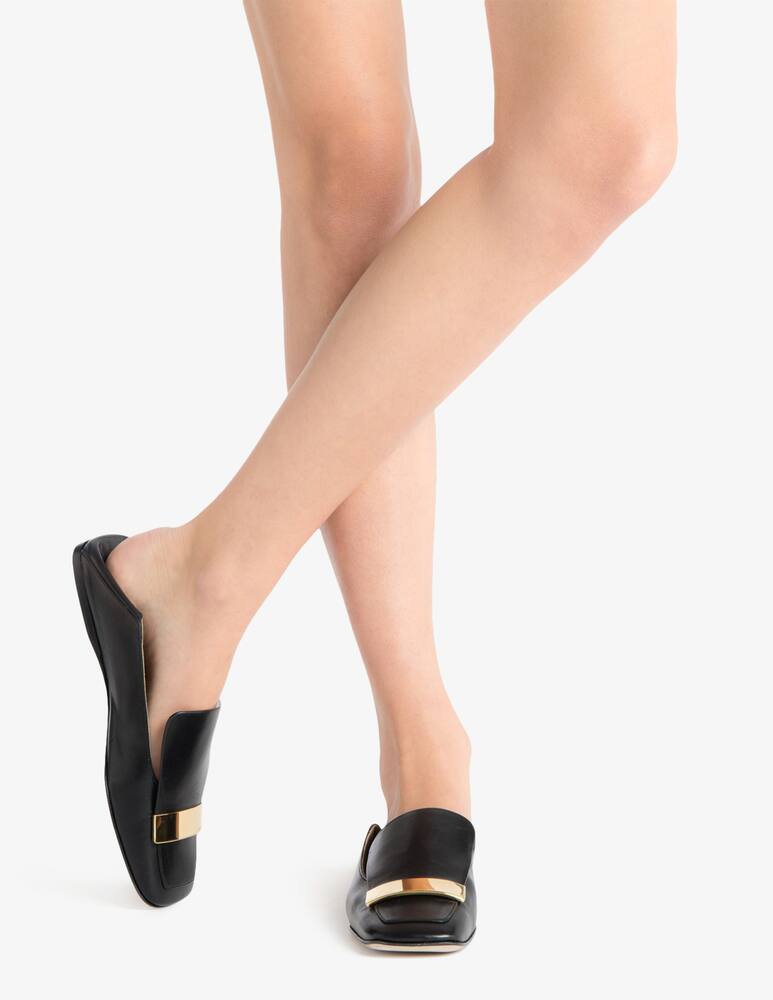 rinascente Sergio Rossi SR1 leather slippers