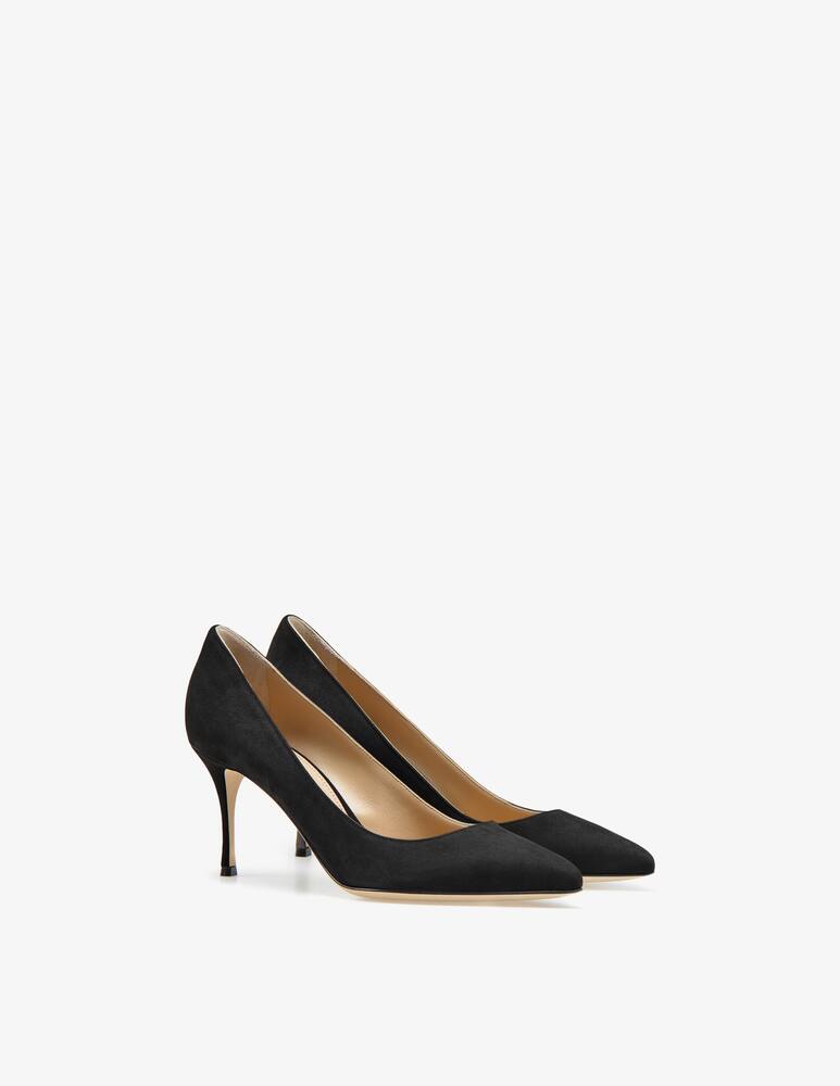 rinascente Sergio Rossi Leather Godiva pumps