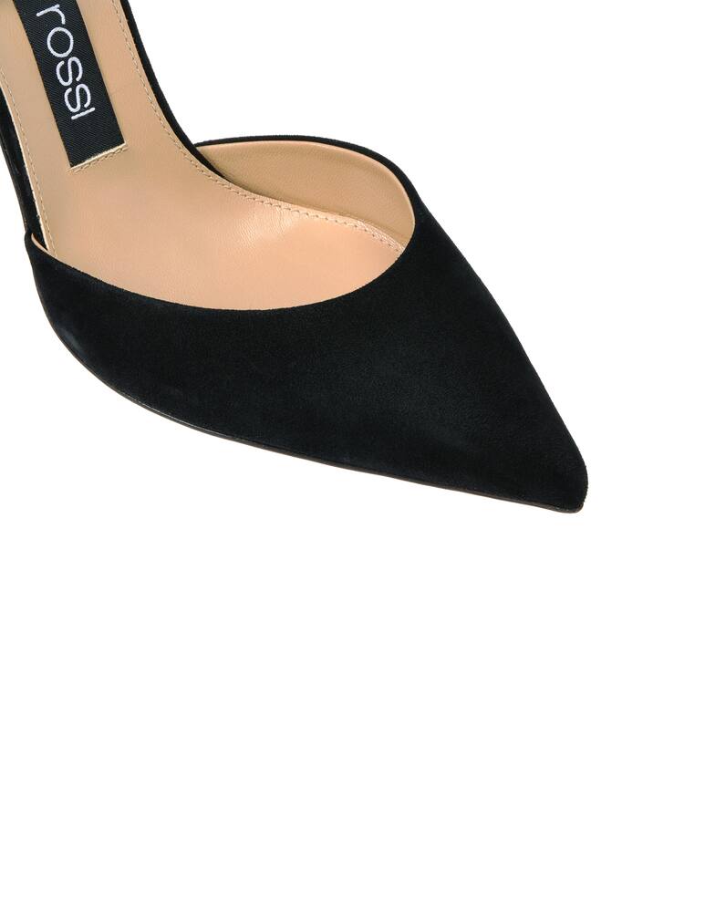 rinascente Sergio Rossi Leather Godiva slinbacks