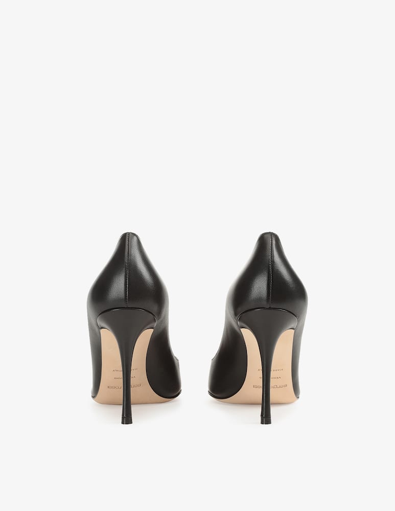 rinascente Sergio Rossi Leather Godiva pumps