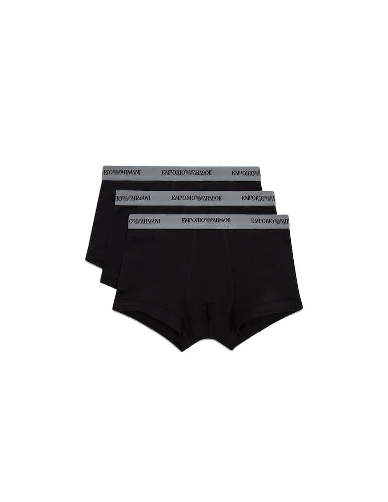 Emporio Armani Pack 3 parigamba con logoband core - immagine 1 Emporio Armani Pack 3 parigamba con logoband core - immagine 1