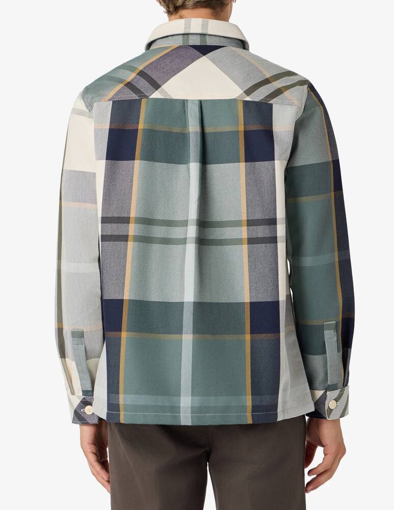rinascente Barbour Tartan drill overshirt jacket