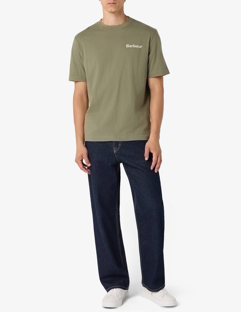 rinascente Barbour Graphic Dearham back t-shirt
