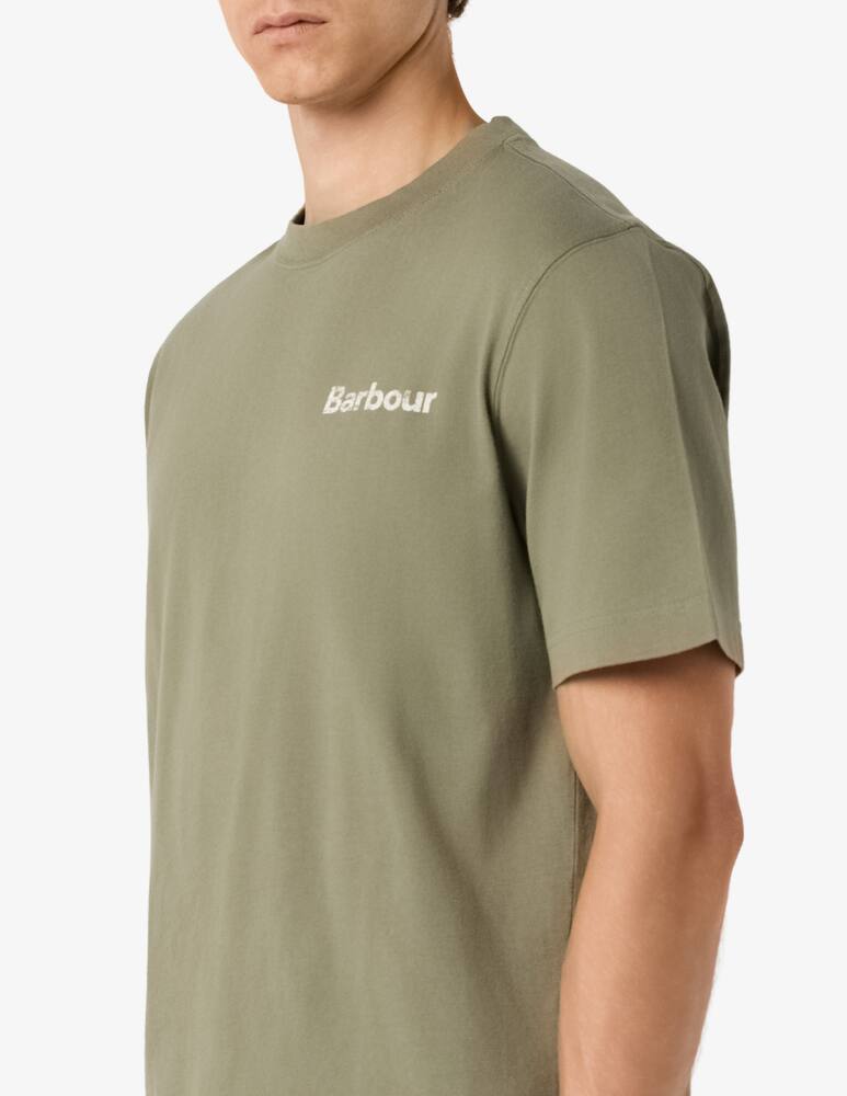 rinascente Barbour Graphic Dearham back t-shirt