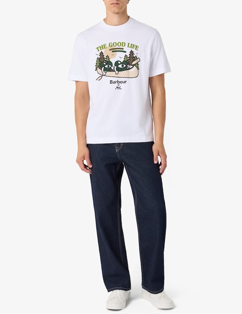 rinascente Barbour Printed t-shirt Good Life