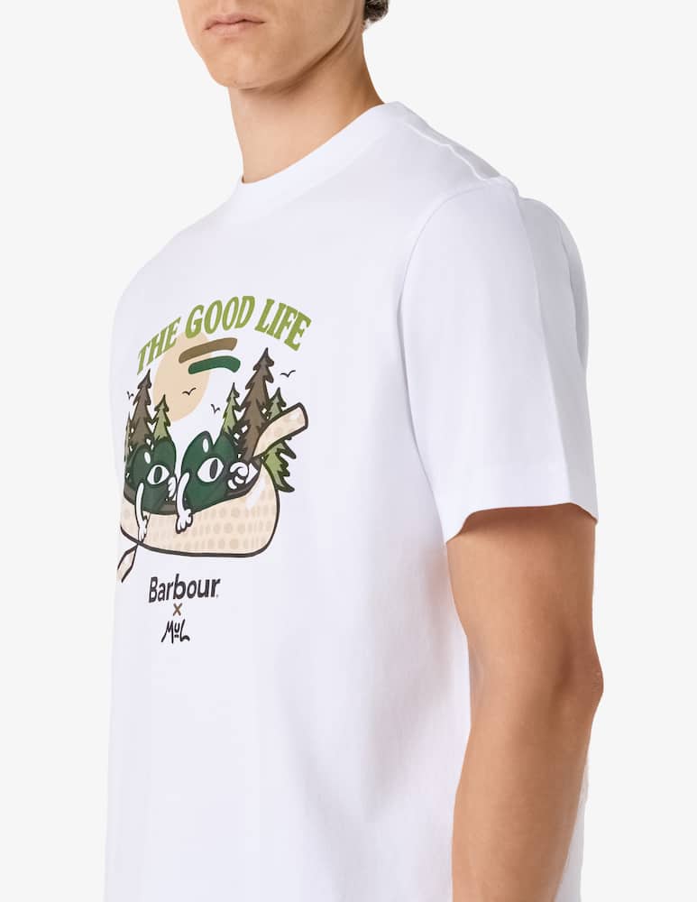 rinascente Barbour Printed t-shirt Good Life