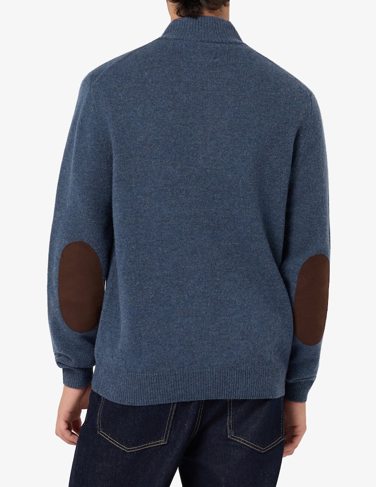 Barbour Maglia con bottoni e toppa in lana - immagine 3 Barbour Maglia con bottoni e toppa in lana - immagine 3