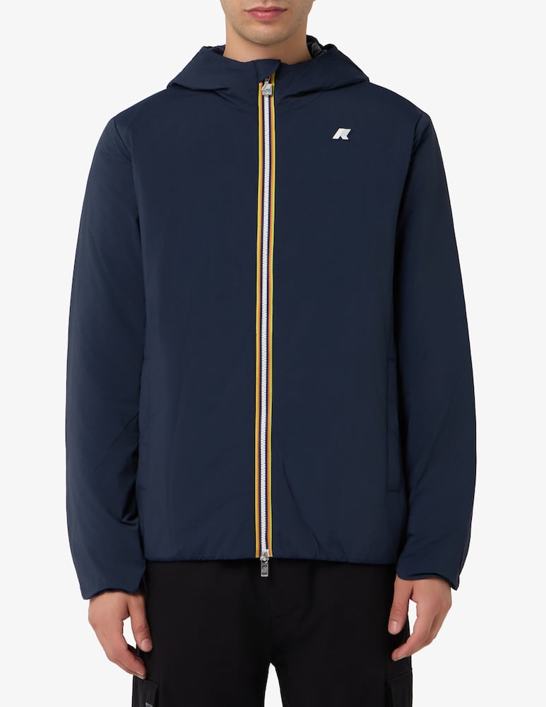 K-Way Jack plain hooded jacket - picture 1