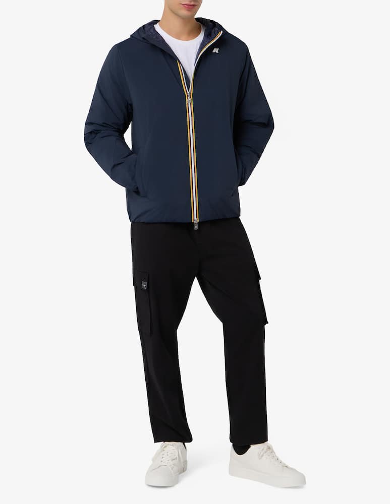 K-Way Jack plain hooded jacket - picture 2
