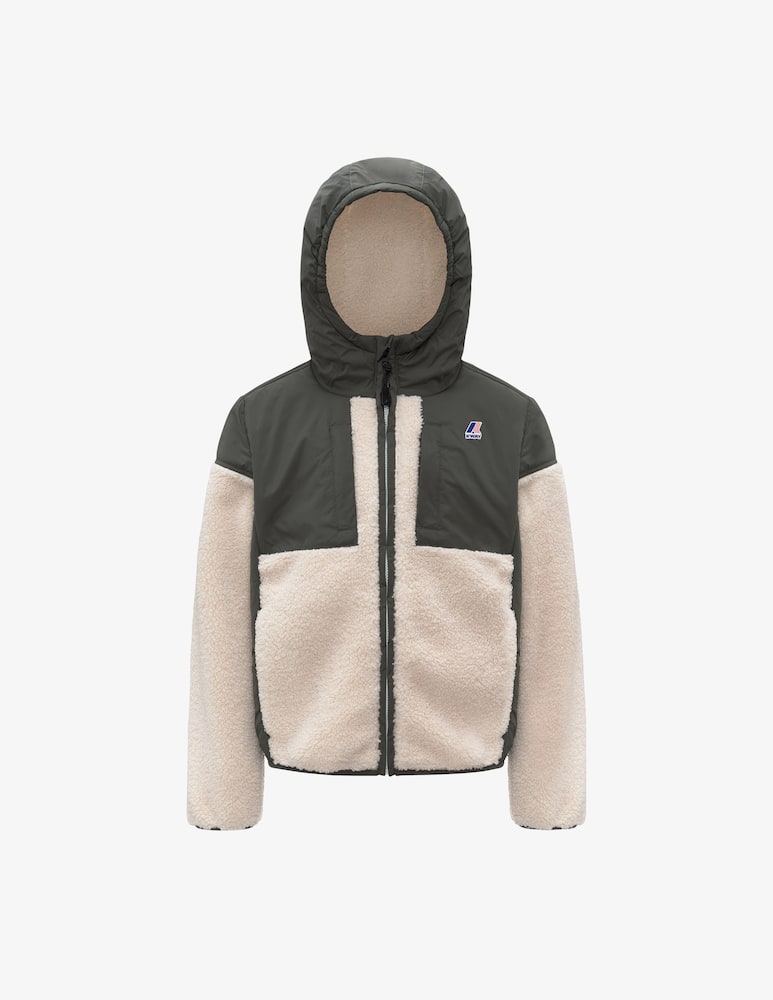 K-Way Fleece hooded jacket - picture 1 K-Way Fleece hooded jacket - picture 1
