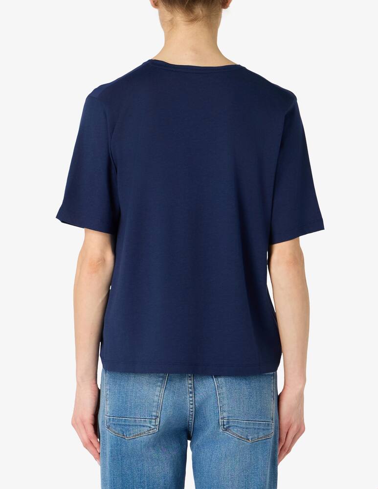 rinascente SEVENTY T-shirt boxy in seta