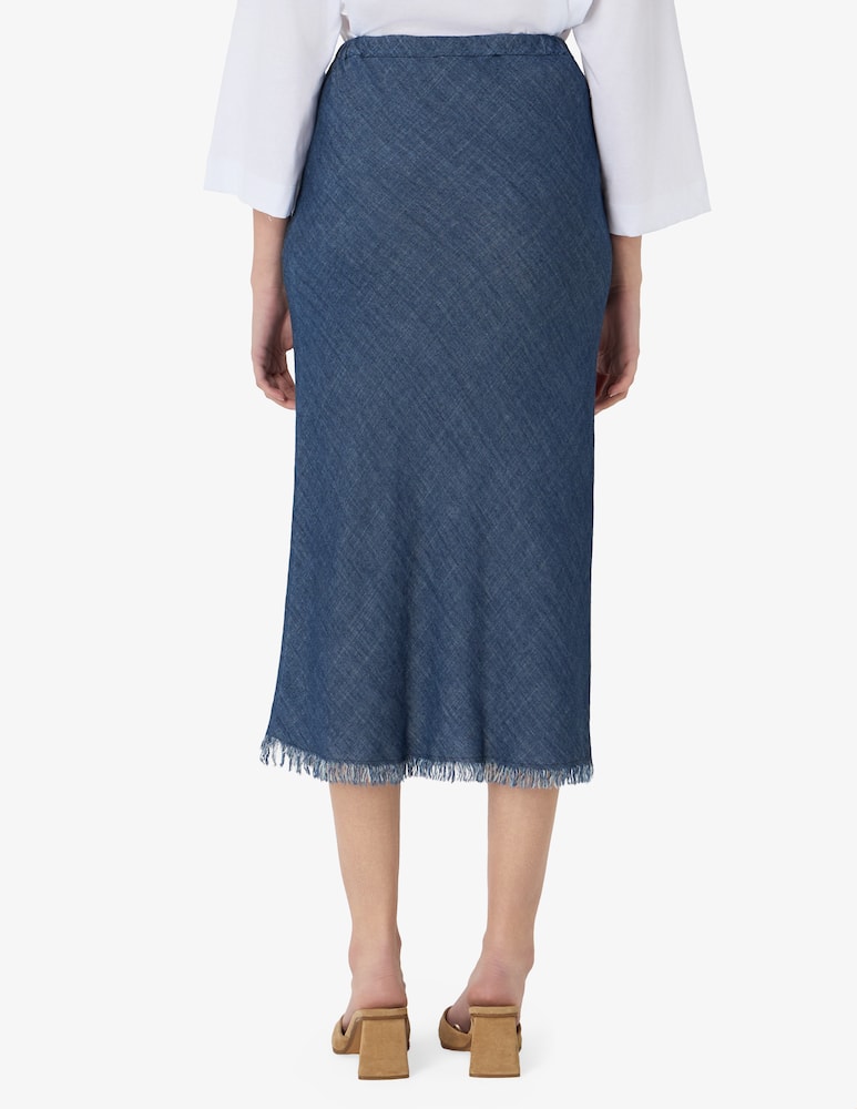 SEVENTY Fluid denim skirt - picture 3 SEVENTY Fluid denim skirt - picture 3