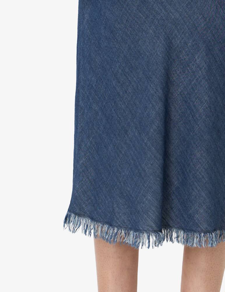 rinascente SEVENTY Fluid denim skirt