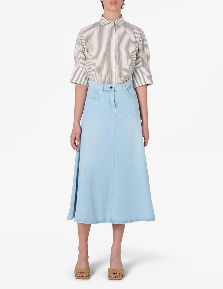 rinascente SEVENTY Denim midi skirt