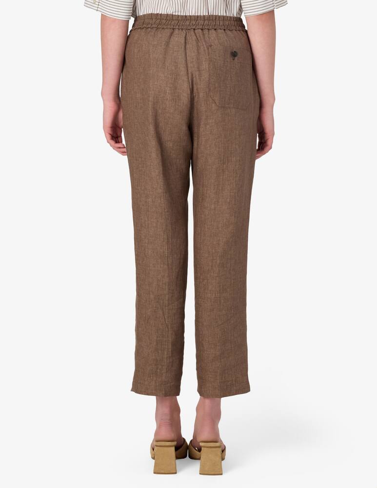 rinascente SEVENTY Pantaloni lino delavé