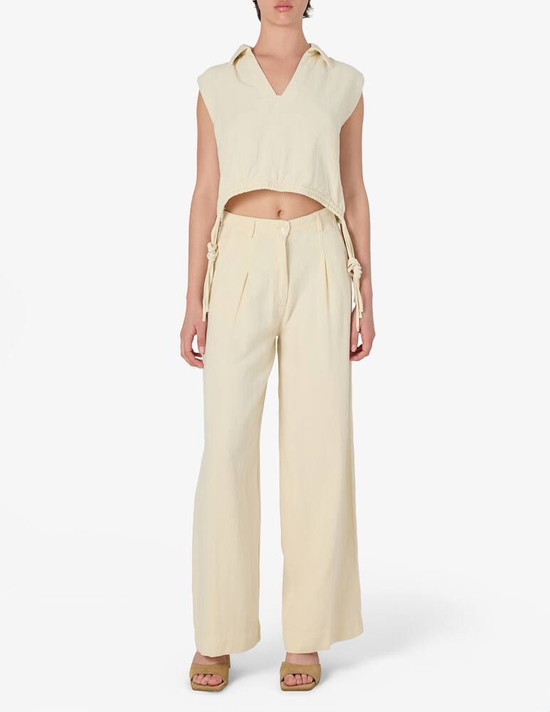 rinascente SEVENTY Pantaloni palazzo tencel