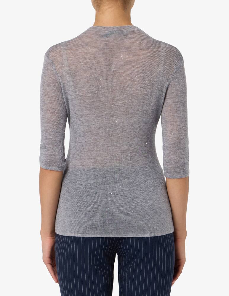 SEVENTY Maglia lupetto micropaillettes - immagine 3 SEVENTY Maglia lupetto micropaillettes - immagine 3