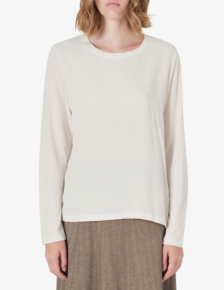 rinascente SEVENTY Silk blend jersey top