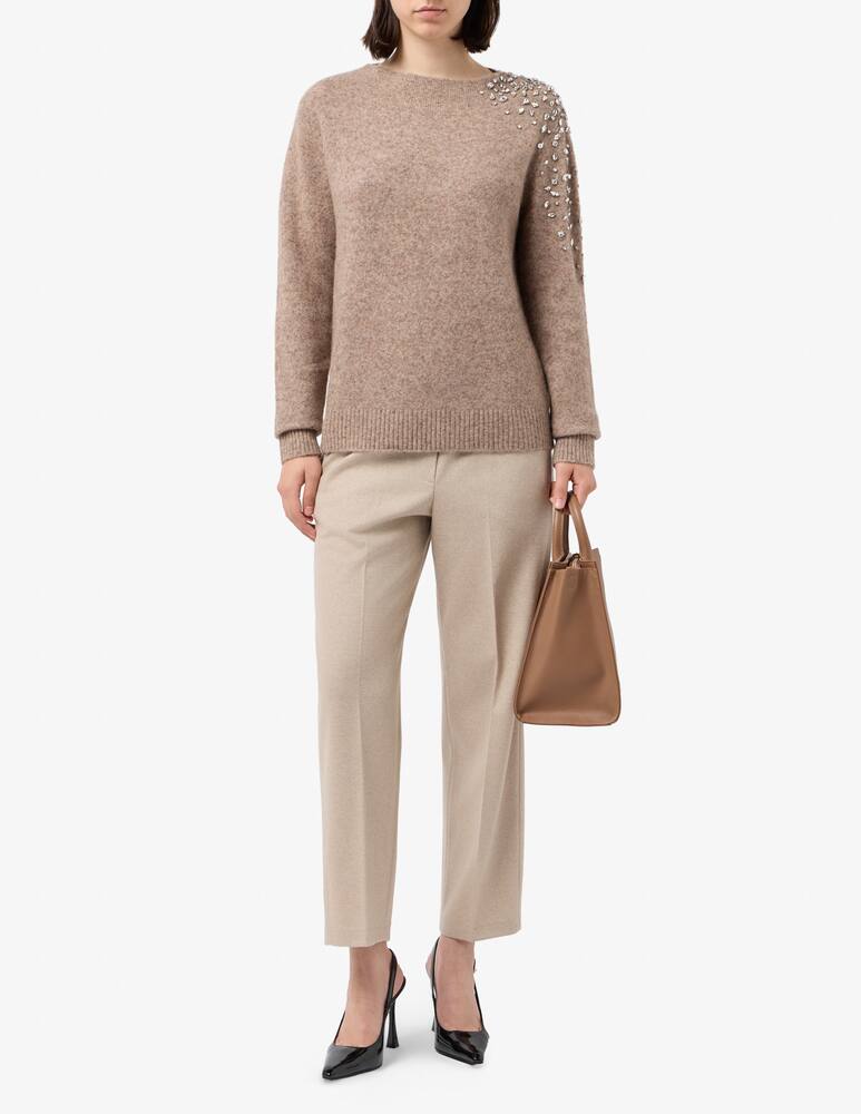 rinascente SEVENTY Flannel knit trousers