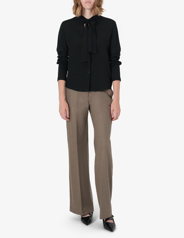 SEVENTY Silk blend tie-neck blouse - picture 2 SEVENTY Silk blend tie-neck blouse - picture 2
