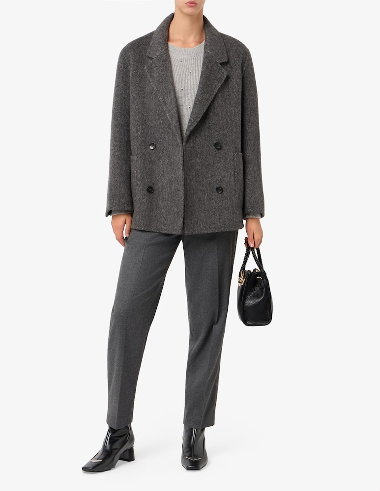 rinascente SEVENTY Cappotto corto in misto lana