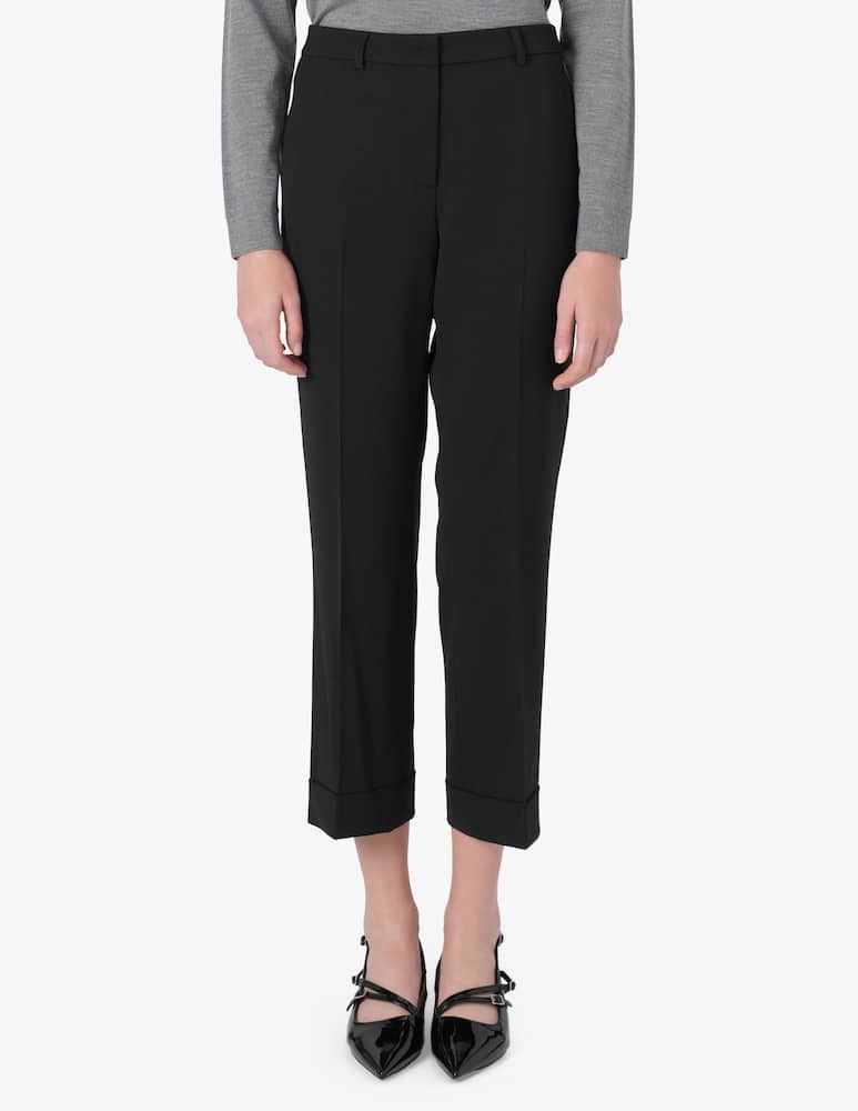 rinascente SEVENTY Gabardine wool trousers