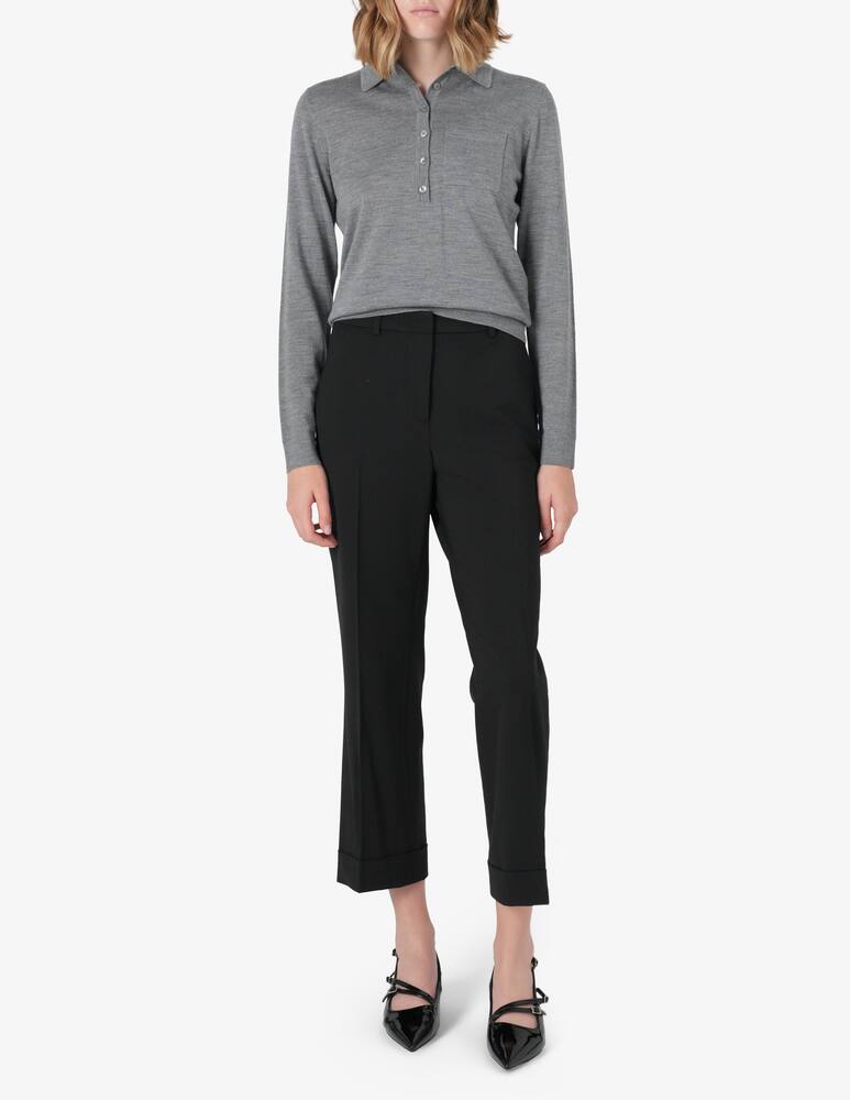 rinascente SEVENTY Gabardine wool trousers