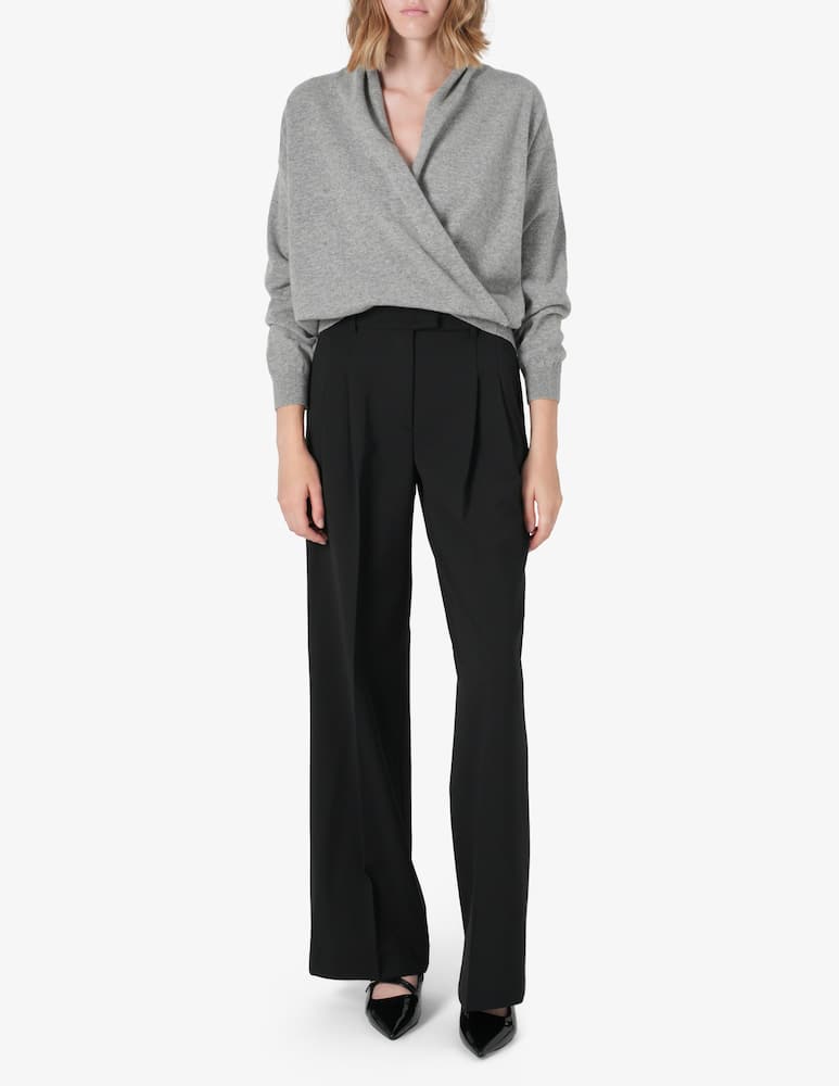 rinascente SEVENTY Gabardine wool trousers