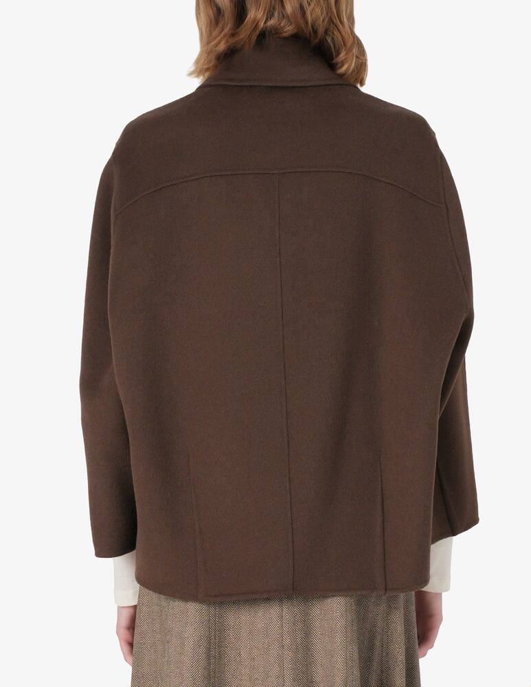 rinascente SEVENTY Cape-style cashmere coat