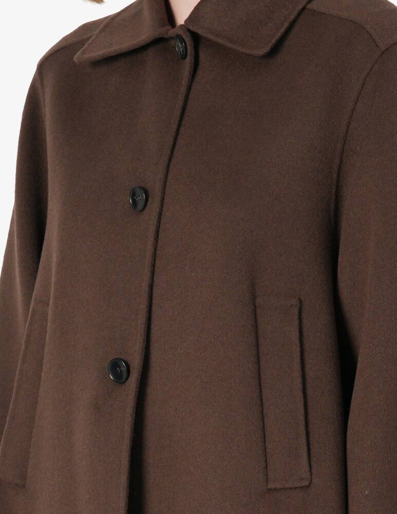 rinascente SEVENTY Cape-style cashmere coat