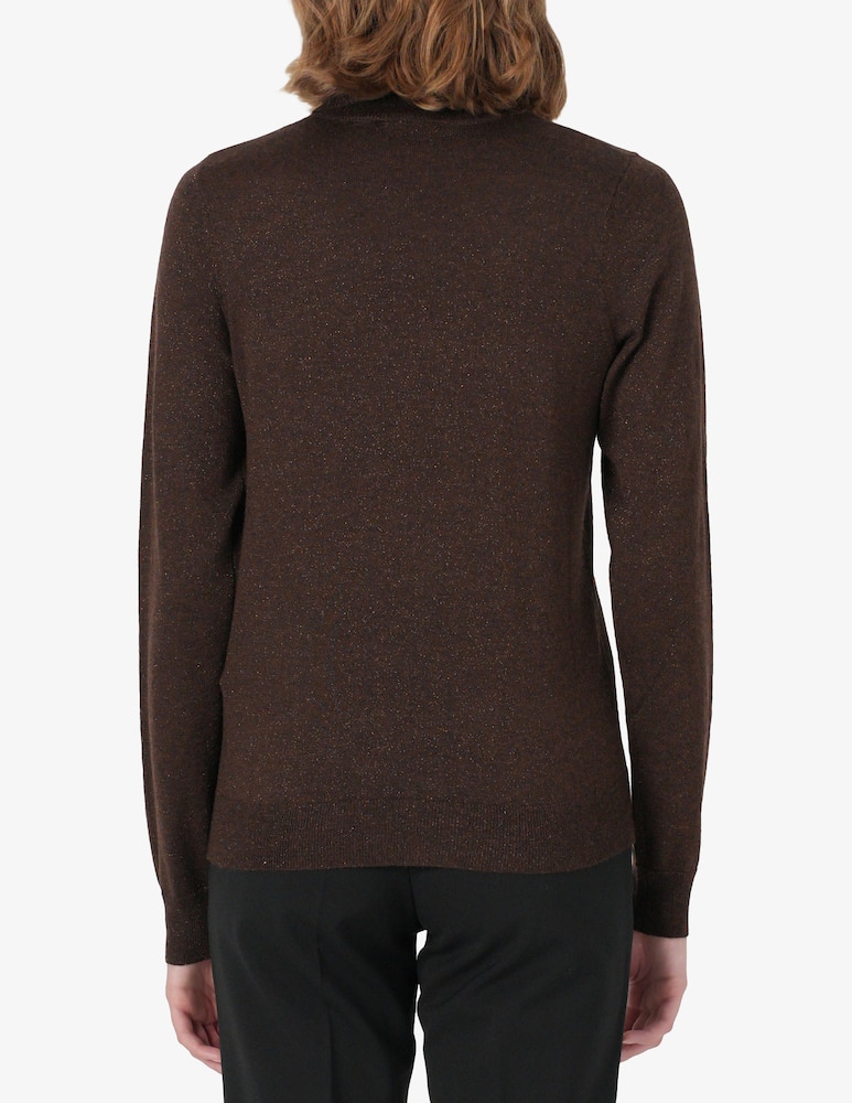 SEVENTY Dolcevita lurex turtleneck - picture 3 SEVENTY Dolcevita lurex turtleneck - picture 3