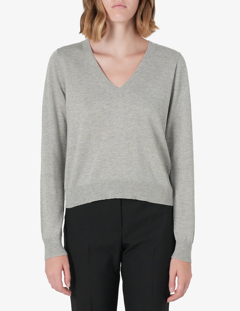 rinascente SEVENTY Maglia scollo V in lurex