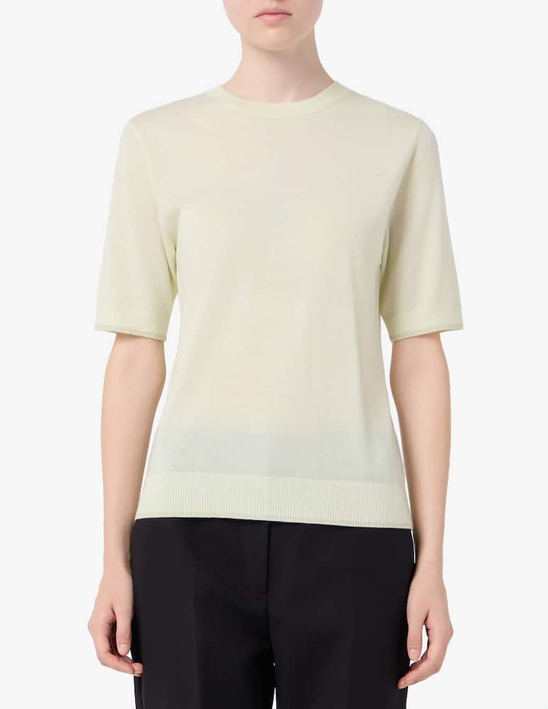 rinascente SEVENTY Merino short sleeve knit