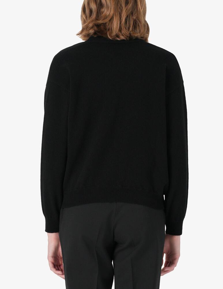 rinascente SEVENTY Lambswool crossover jumper