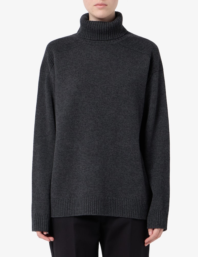 SEVENTY Maglione dolcevita in lana - immagine 1
