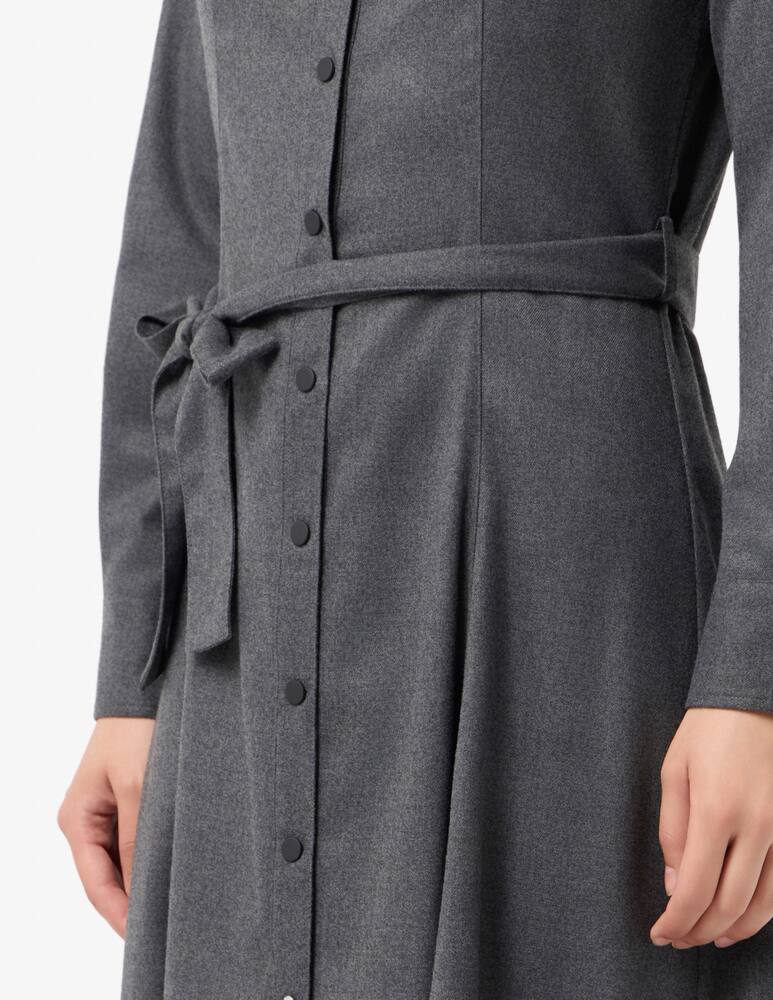 rinascente SEVENTY Flannel belted dress