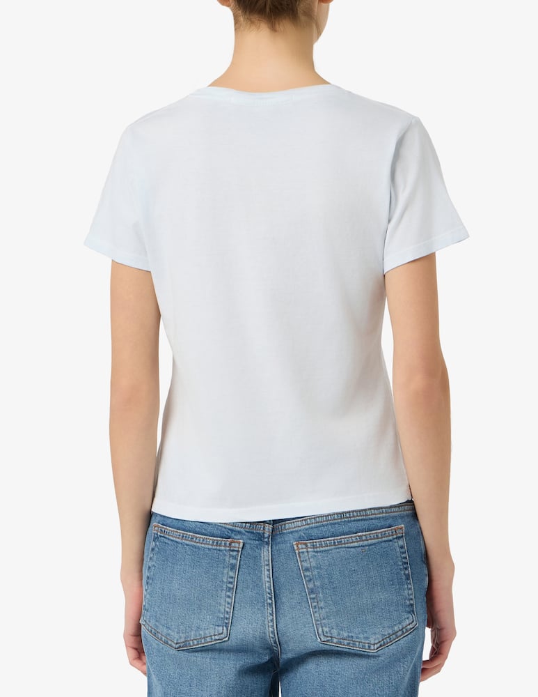 19.70 Seventy T-shirt girocollo in cotone - immagine 3 19.70 Seventy T-shirt girocollo in cotone - immagine 3