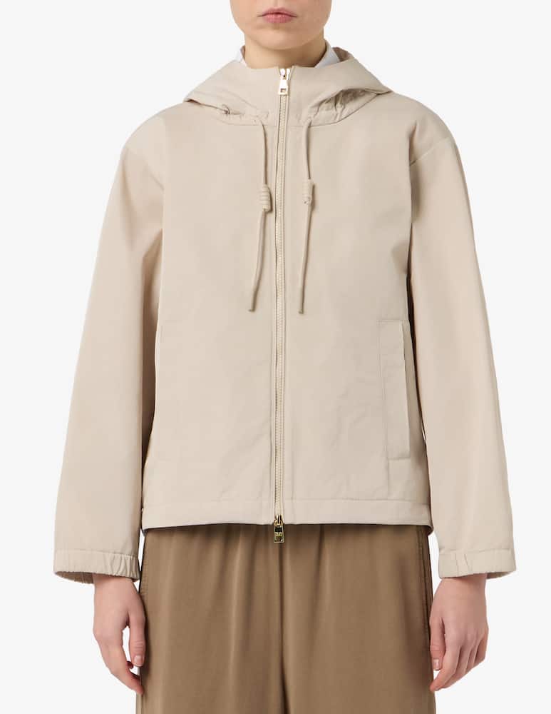 rinascente 19.70 Seventy Taffeta hooded jacket