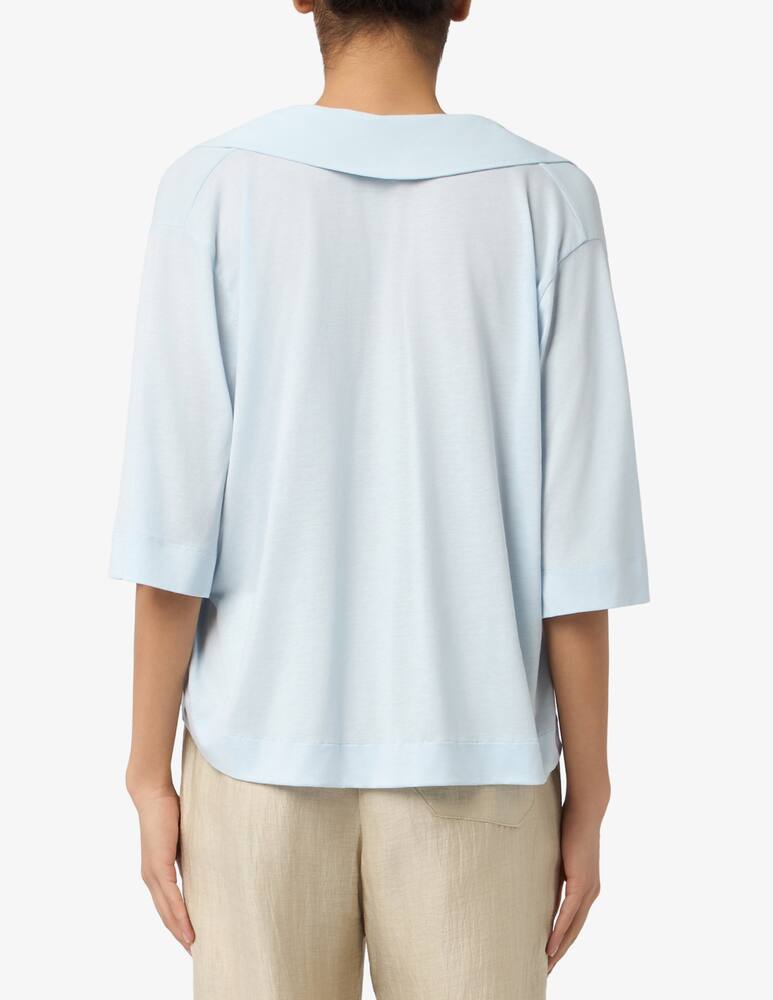 19.70 Seventy Blusa in misto cotone - immagine 3