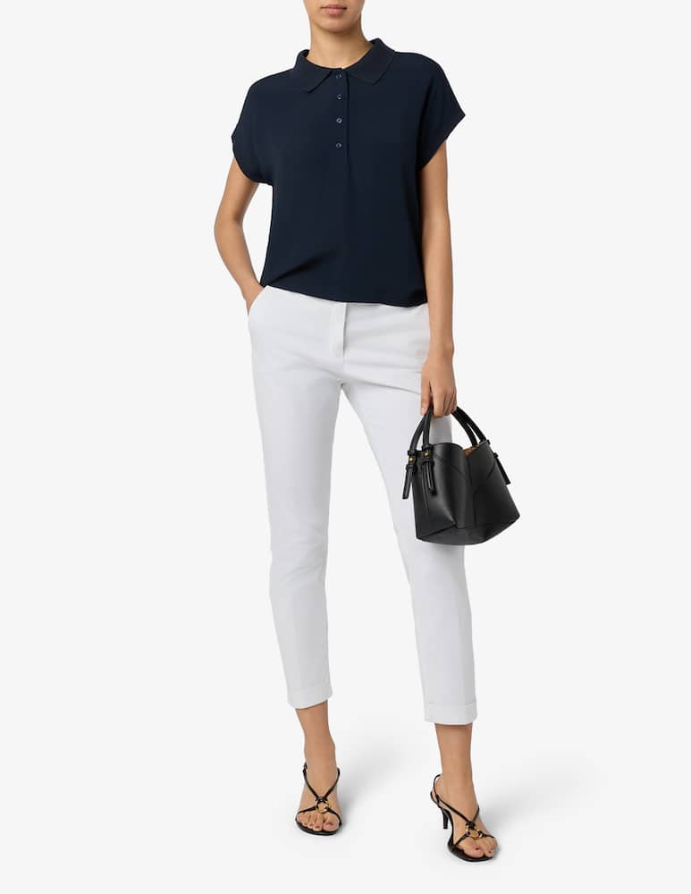 rinascente 19.70 Seventy Gabardine slim-fit trousers