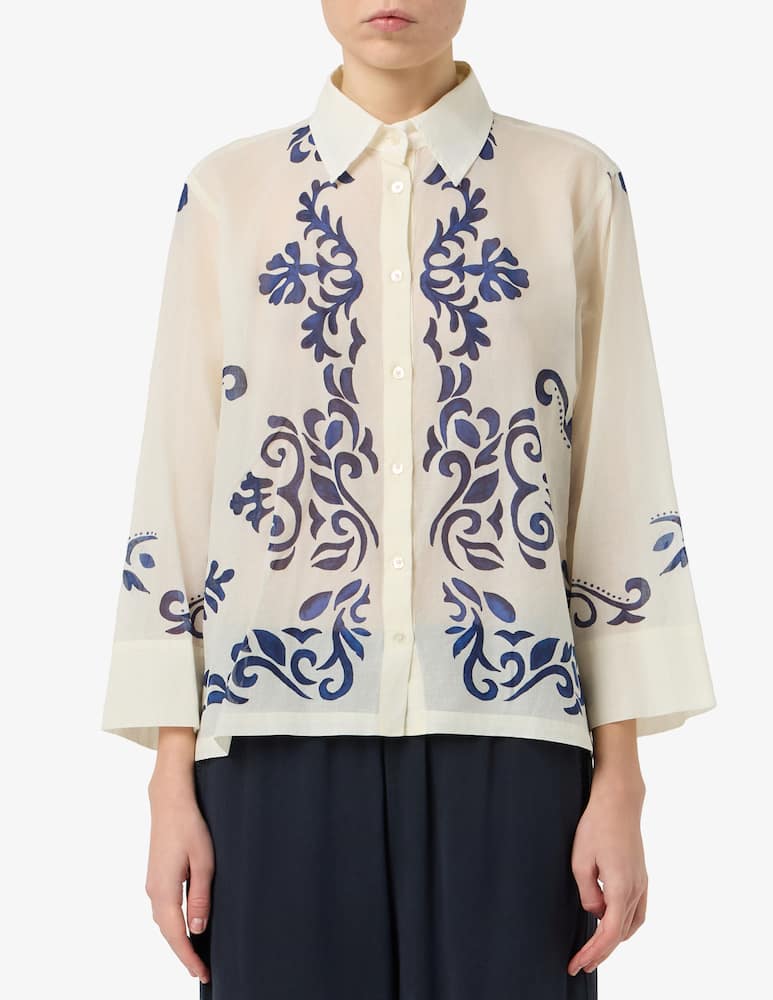 rinascente 19.70 Seventy Ornamental print shirt