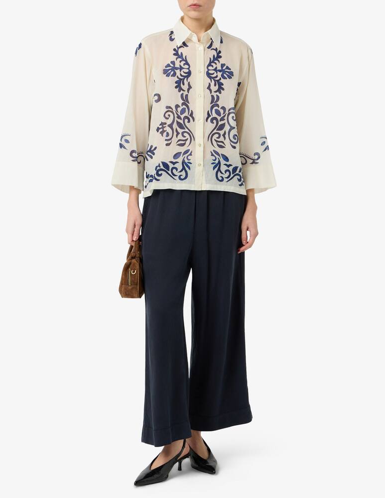 rinascente 19.70 Seventy Ornamental print shirt