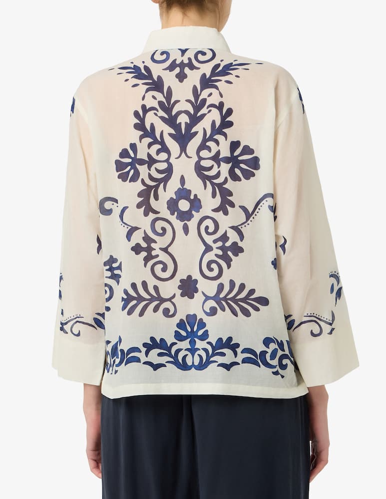 rinascente 19.70 Seventy Ornamental print shirt