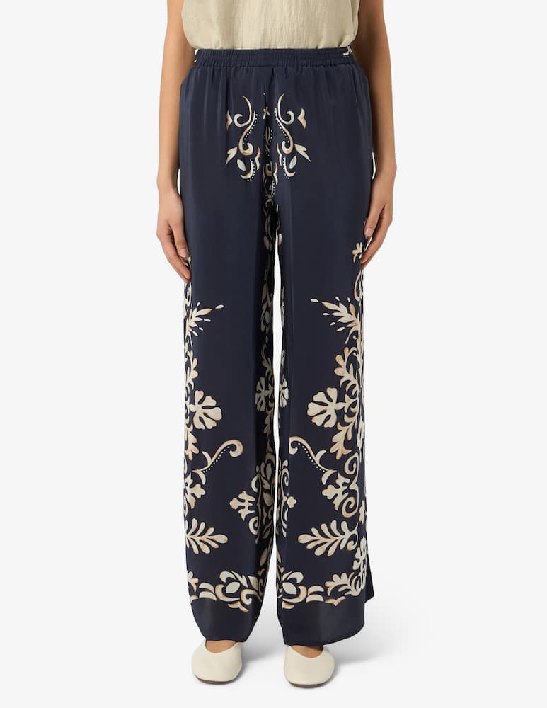19.70 Seventy Ornate print viscose trousers - picture 1 19.70 Seventy Ornate print viscose trousers - picture 1