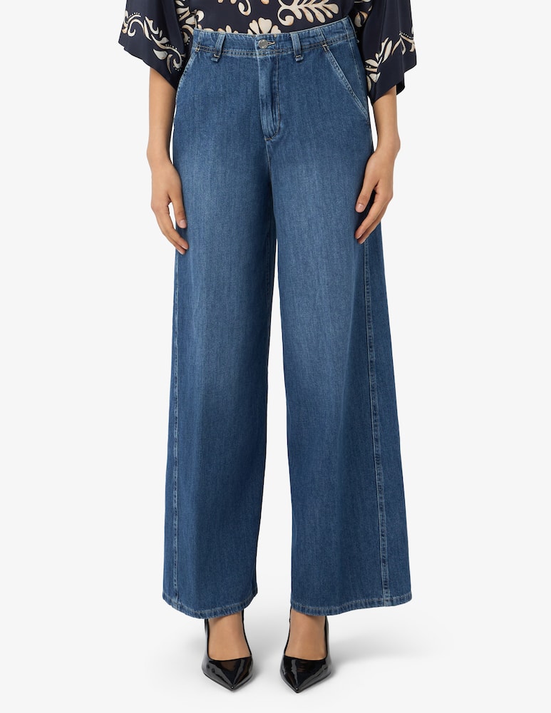 rinascente 19.70 Seventy Jeans fluidi gamba ampia