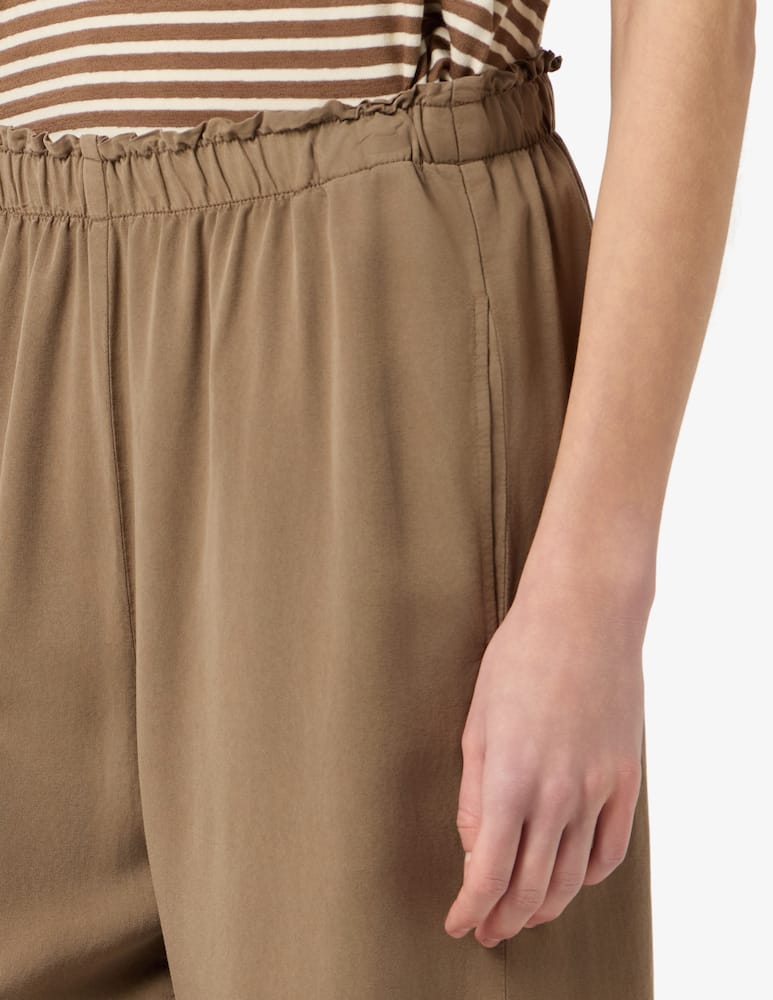 rinascente 19.70 Seventy Tencel wide leg trousers